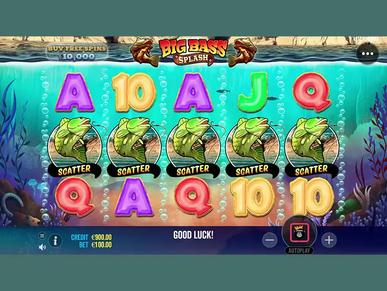 Big Bass Splash slot demo mode free spins feature preview