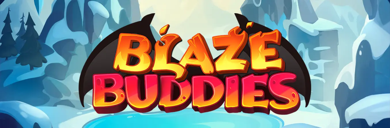 Blaze Buddies slot graphics and fiery dragon multiplier feature