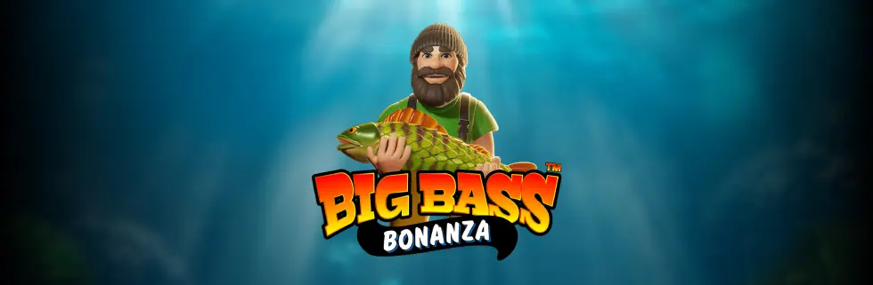 Big Bass Bonanza slot graphics and fisherman wild feature in action