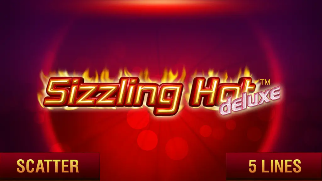 Sizzling Hot deluxe slot graphics and classic fruit symbols overview