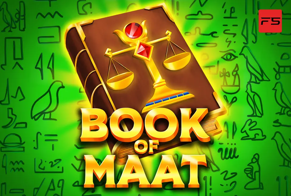 Book of Maat slot graphics and Egyptian themed reels