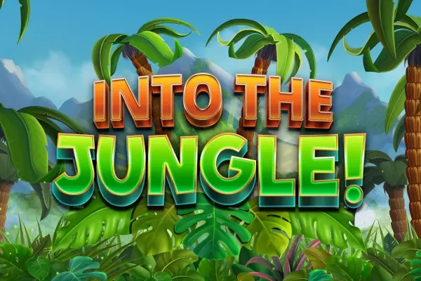 Into The Jungle slot jungle themed reels and symbols gameplay screen