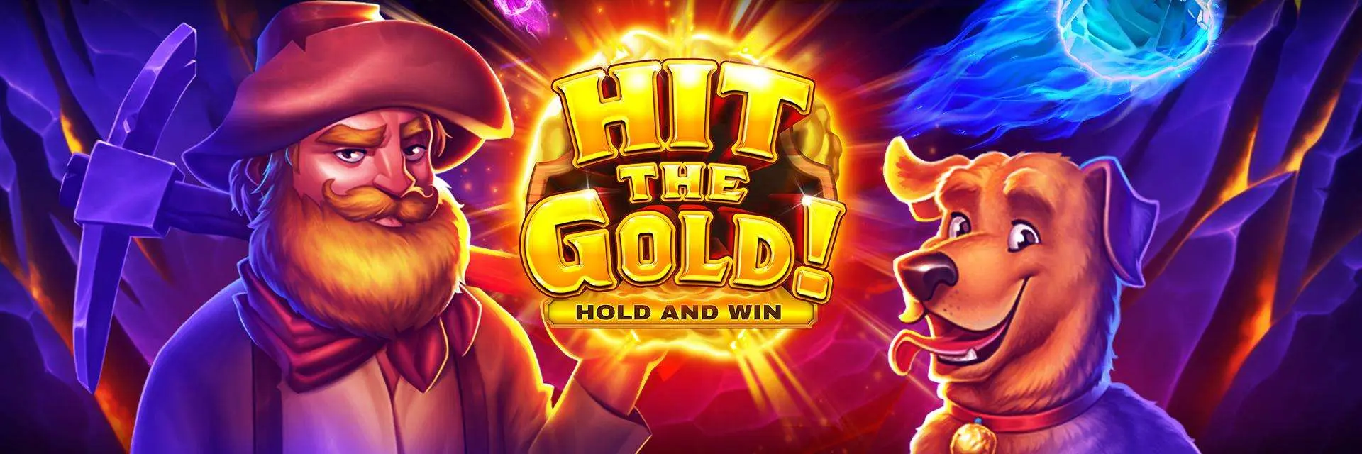 Hit the Gold slot graphics and bonus symbols by 3 Oaks