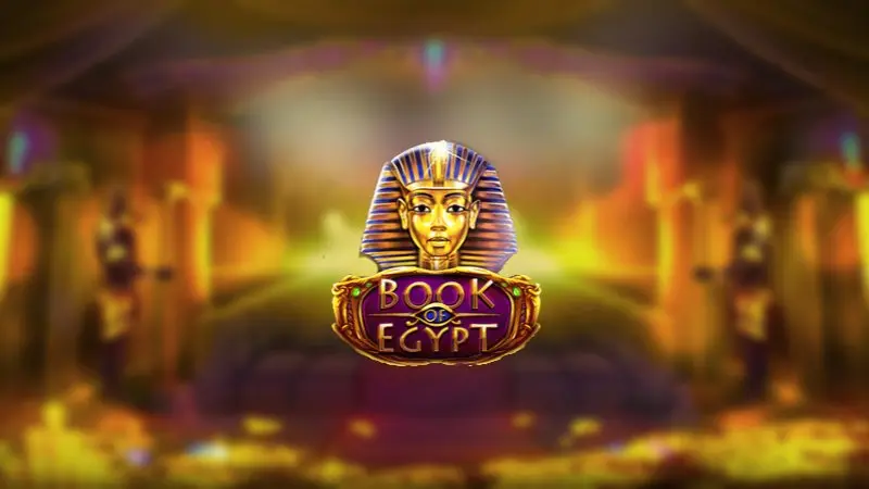 Book of Egypt slot gameplay reels and Egyptian themed symbols