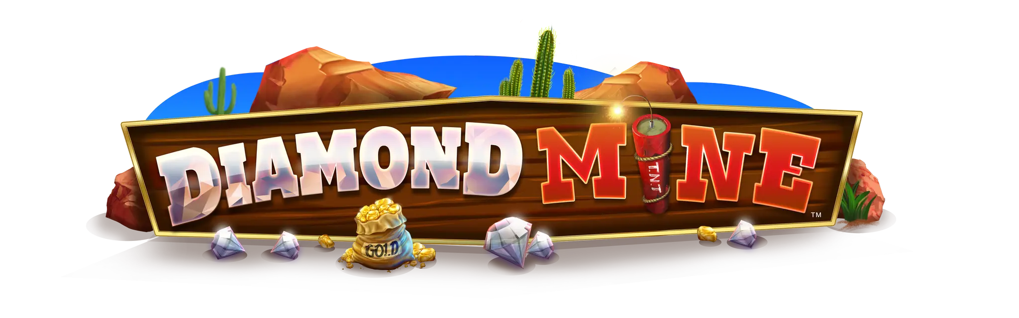 Diamond Mine Megaways slot reels and diamond symbols in action