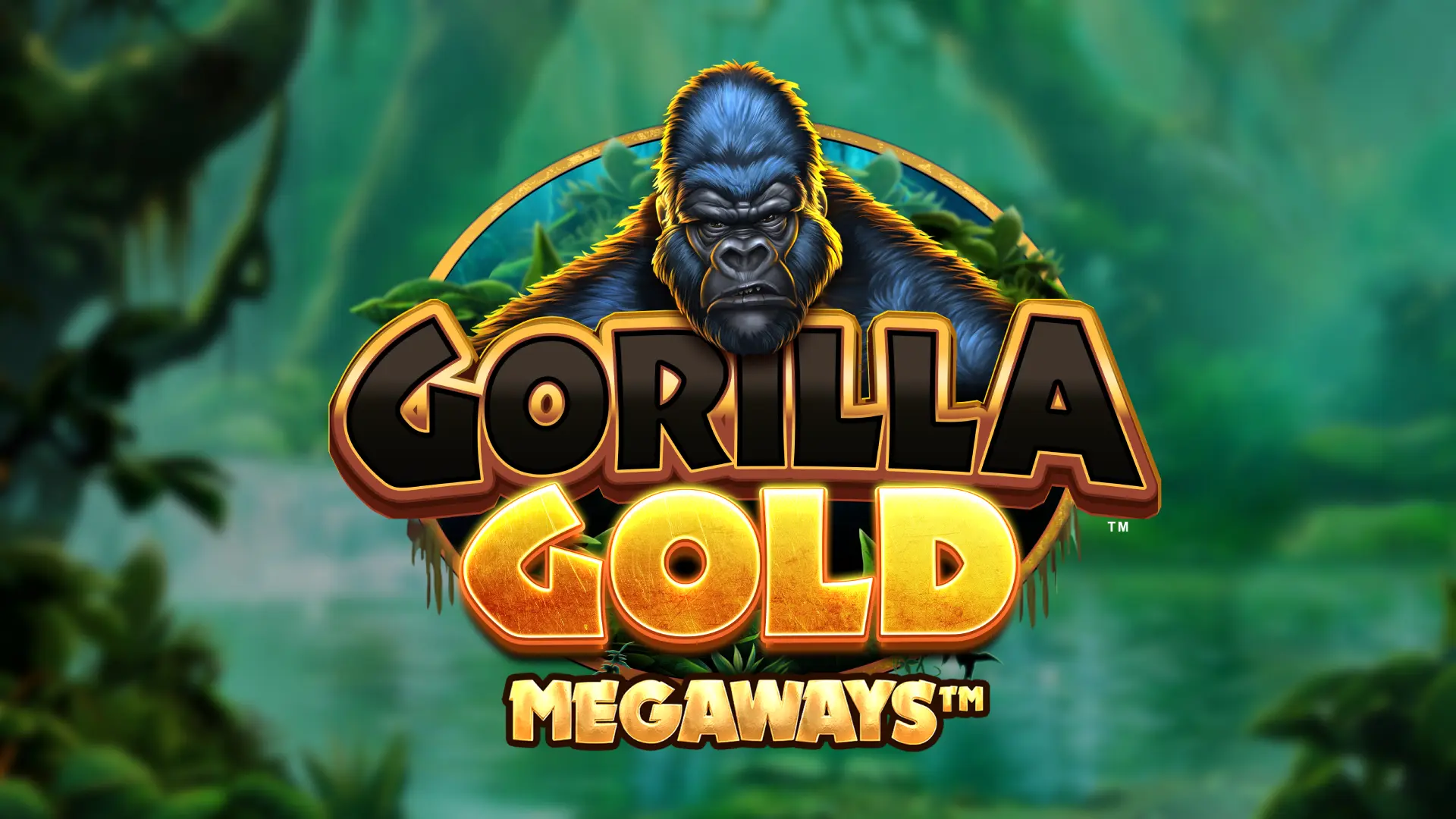 Gorilla Gold Megaways slot gameplay with jungle graphics and multipliers