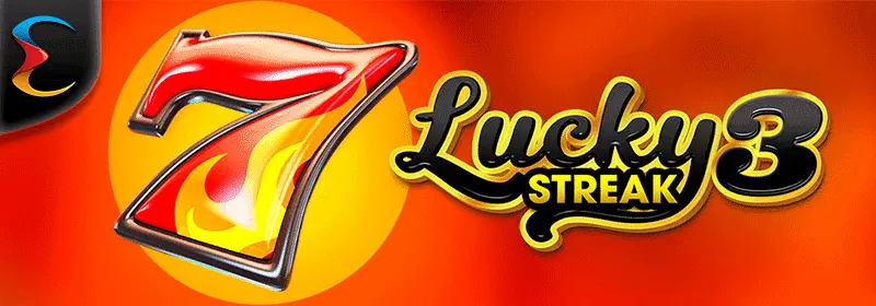 Lucky Streak 3 slot reels with classic fruit symbols and multipliers