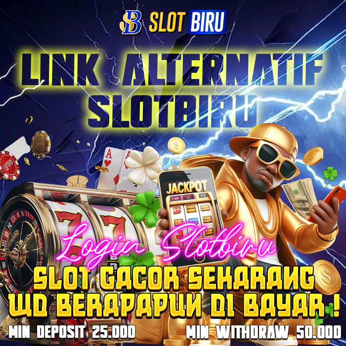 SLOTBIRU * Link Login APK Resmi Deposit Paylater Situs Slot Online Terpercaya  image 1