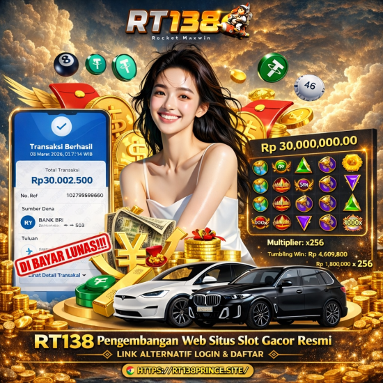 RT138 Pengembangan Web Situs Slot Gacor Resmi Link Alternatif Login & Daftar