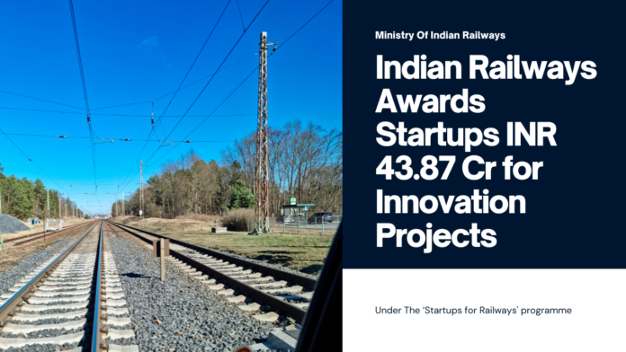 Indian Railways Awards Startups INR 43.87 Cr for Innovation Projects News