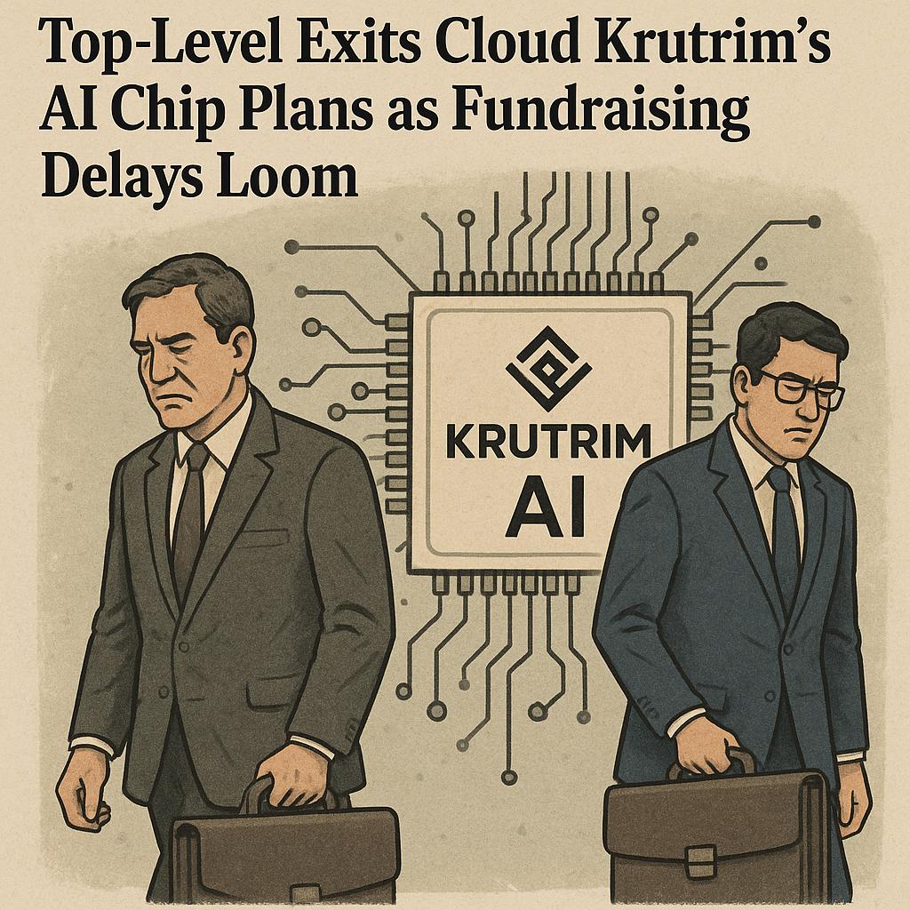 Top-Level Exits Cloud Krutrim's AI Chip Plans as Fundraising Delays Loom