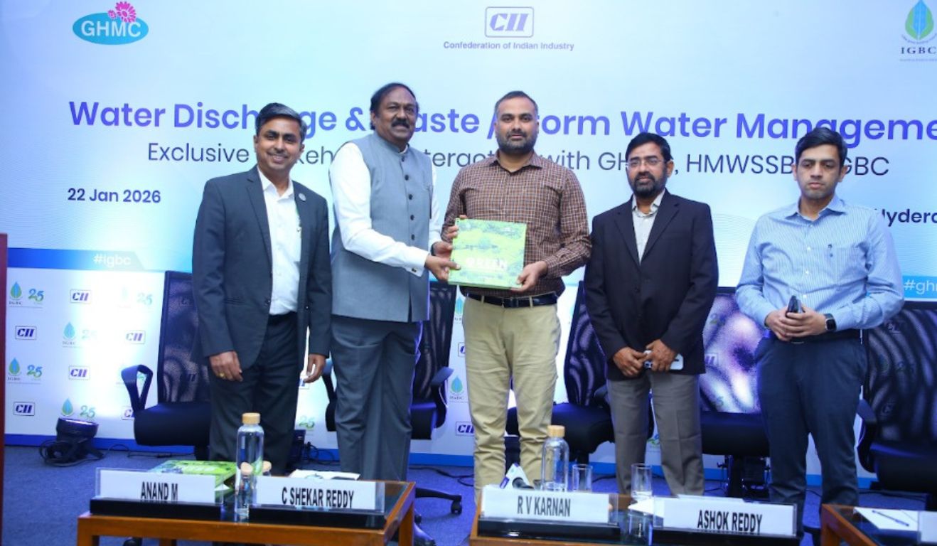 IGBC and GHMC Host Strategic Stakeholder Dialogue on Water Discharge and Stormwater Management to Advance Hyderabad's Urban Water Resilience
