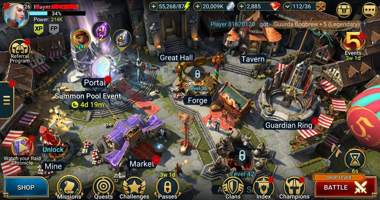 Starter | Helicath 55k Energy / 20 Million Coins / Arix + 12 Login Legendary’s / Geomancer | Full Access