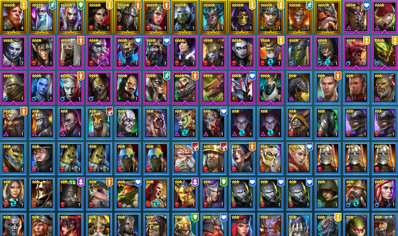 Starter Gnut + Duchess Lilitu + Geomancer + Abbess + Venomage 12 Legendary 26 Epic 24K Energy 2.5K Gem Unlinked