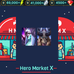 Duchess Lilitu + Prince Kymar 69000 energy 41m silver 4500 gems Arix + Ninja + Starters Legendary