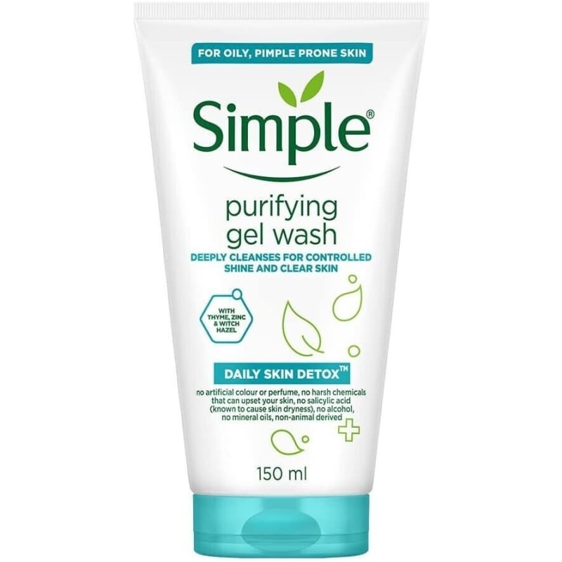 Sữa rửa mặt Simple Purifying Gel Wash 150ml