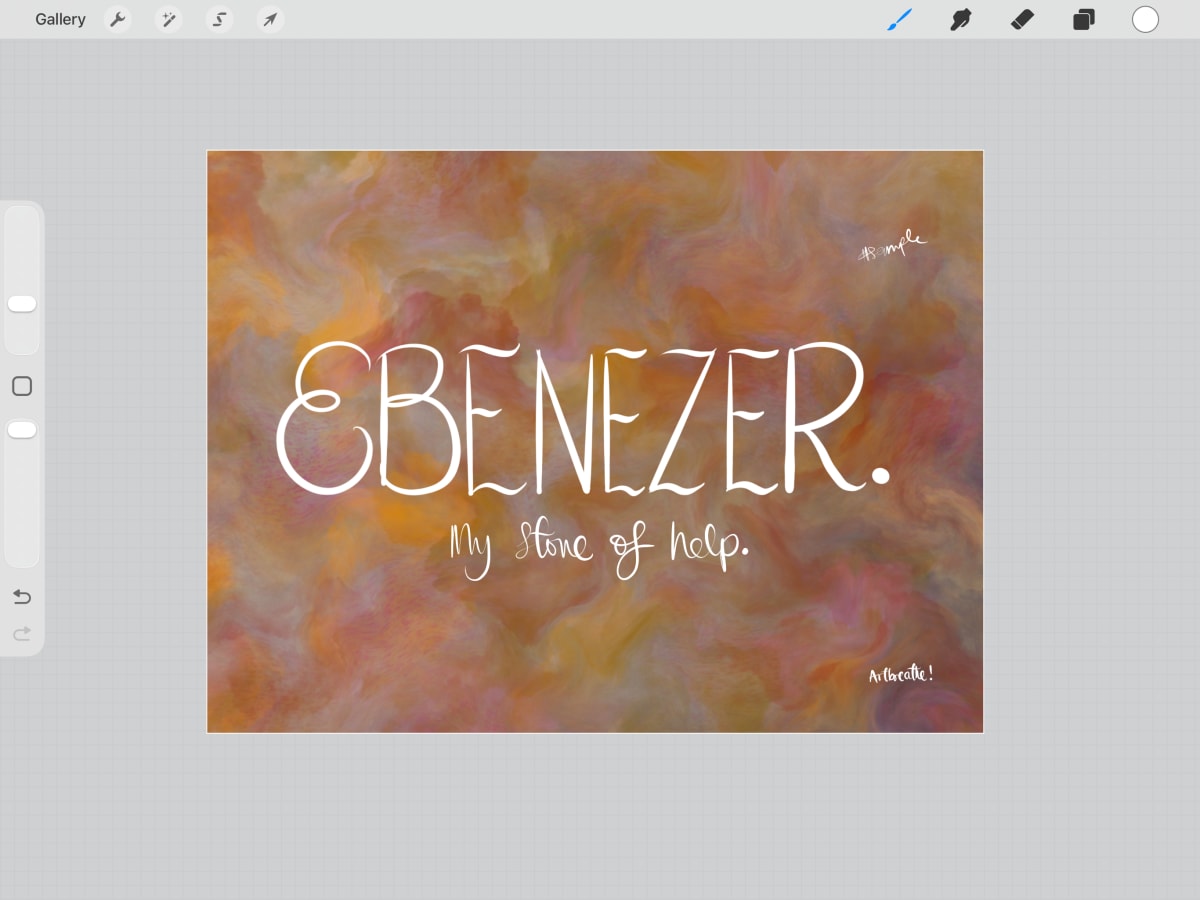 Ebenezer — flat art