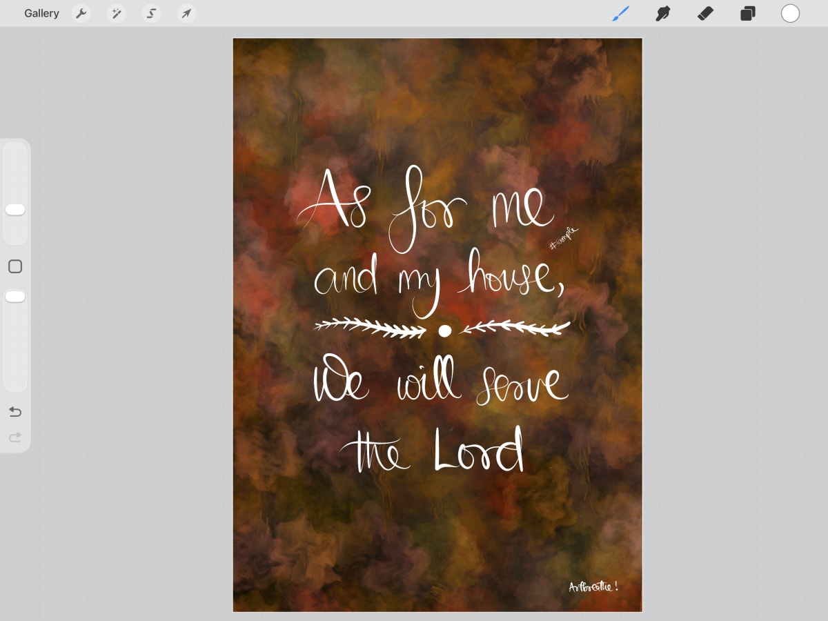 As For Me And My House — flat art