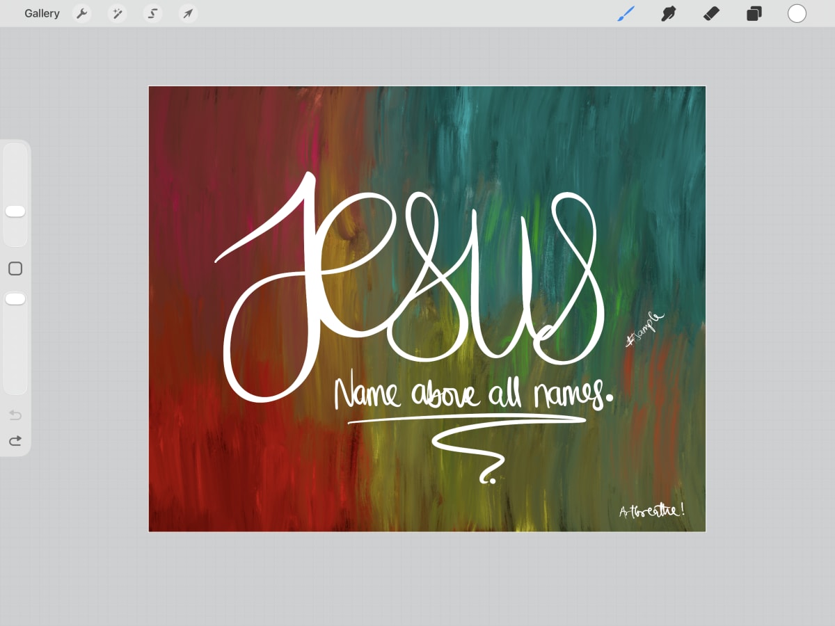 Jesus — flat art