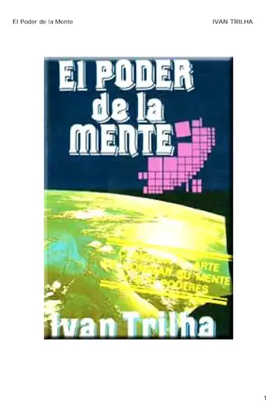 Portada del libro: Trilha Ivan El Poder De La Mente