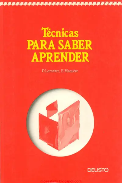 Portada del libro: Tecnicas Para Saber Aprender Kemaitre