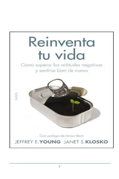 Portada del libro: Reinventa Tu Vida Jeffrey Young