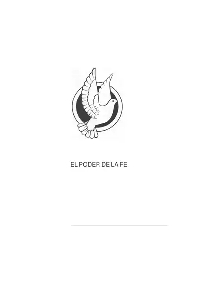 Portada del libro: Poder De La Fe