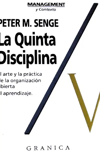 Portada del libro: La Quinta Disciplina Peter Senge