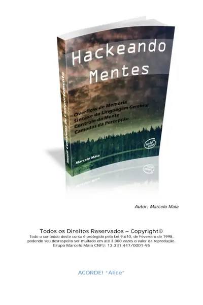 Portada del libro: Hackeando Mentes