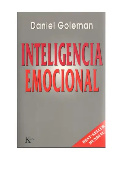 Portada del libro: Inteligencia Emocional Daniel Goleman