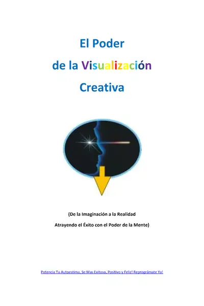 Portada del libro: El Poder De La Visualizacion Creativa