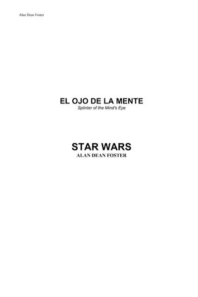 Portada del libro: El Ojo De La Mente