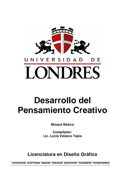 Portada del libro: Desarrollo Pensamiento Creativo