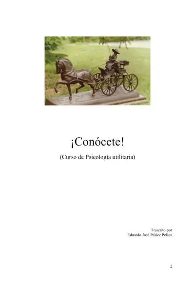 Portada del libro: Conocete Psicologia Utilitaria Otros