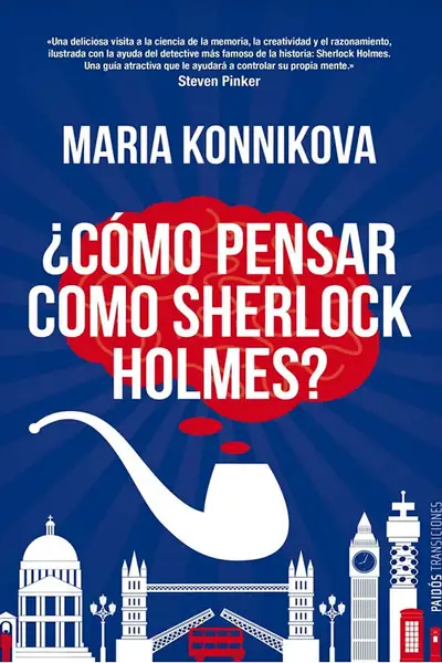 Portada del libro: Como Pensar Como Sherlock Holmes Maria Konnikova