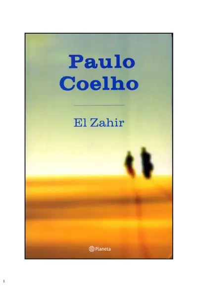 Portada del libro: Coelho Paulo El Zahir