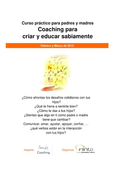 Portada del libro: Coaching Para Padres Infinito