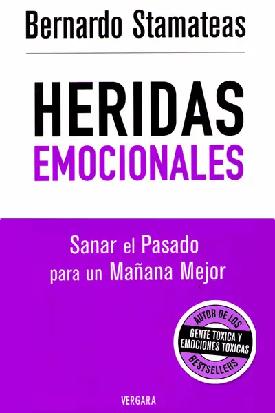 Portada del libro: Bernardo Stamateas Heridas Emocionales