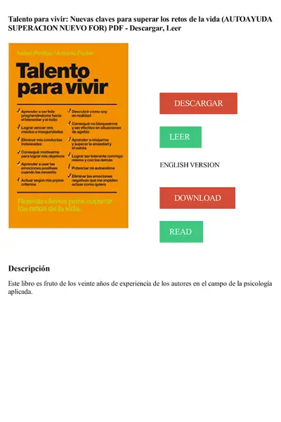 Portada del libro: Autoayuda Superacion Nuevo For)