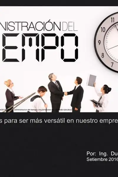 Portada del libro: Administracion Del Tiempo Dunnia Vargas