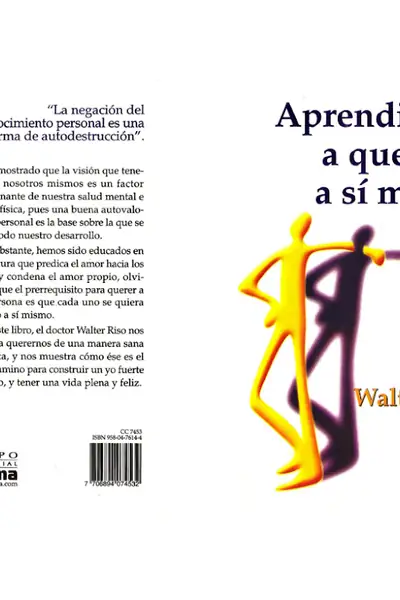 Portada del libro: Aprendiendo A Quererse A Si Mismo Walter Riso