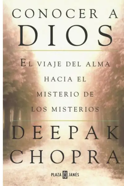 Portada del libro: Conocer A Dios Deepak Chopra