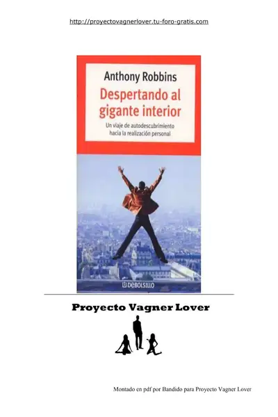 Portada del libro: Despertando Al Gigante Interior Anthony Robbins