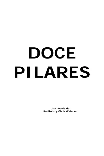 Portada del libro: Doce Pilares Jin Rohn