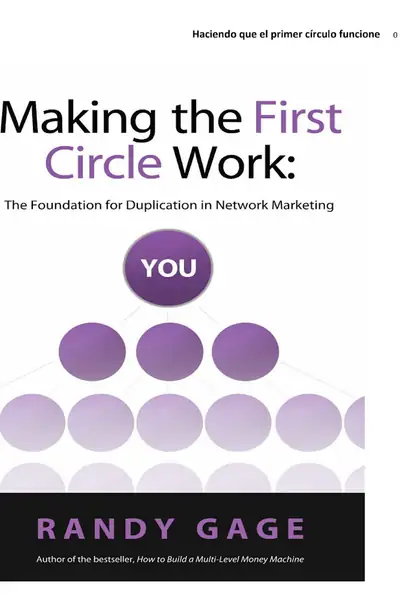 Portada del libro: Haciendo Que El Primer Circulo Funcione Randy Gage