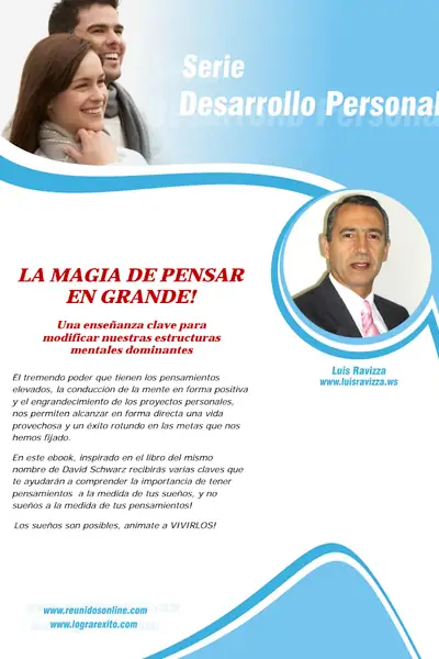 Portada del libro: La Magia De Pensar En Grande Luis Ravizza