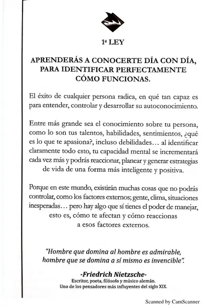Portada del libro: Leyes 1ra Ley