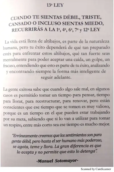 Portada del libro: Leyes 13va Ley