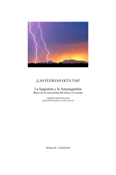 Portada del libro: Las Fuerzas Ocultas William W Atkinson