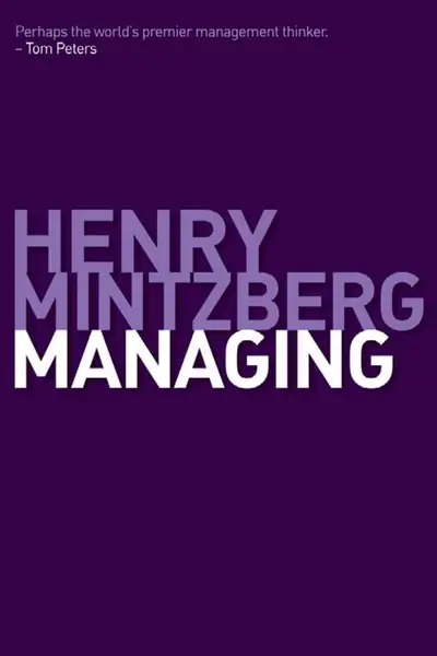 Portada del libro: Managing Henry Mintzberg